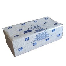 Паперові рушникі сірі 1-шарові V-склад, макулатура, 21х23 см, 160 арк., 25 пачок